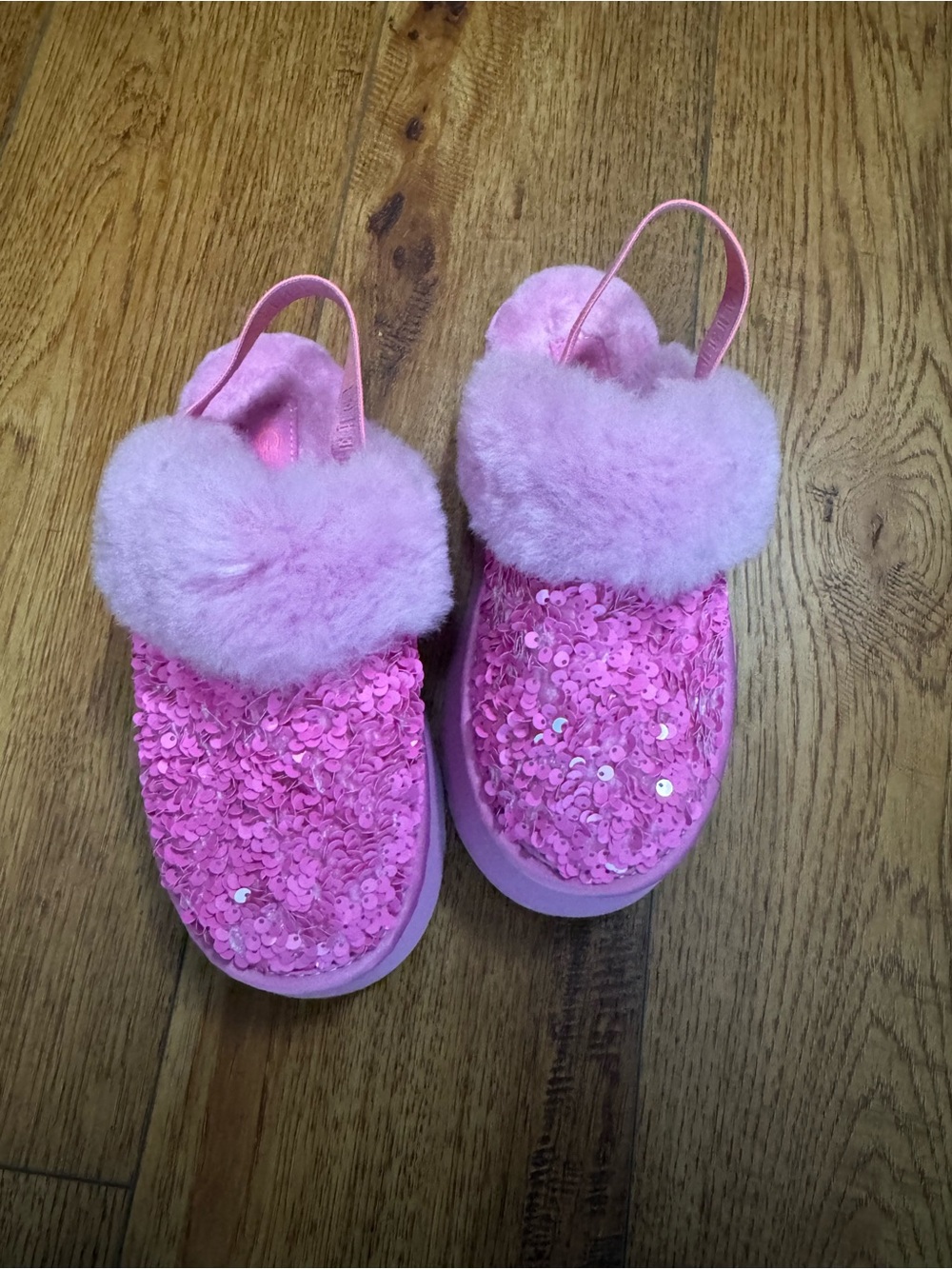 Ugg Pink Sequin Platform